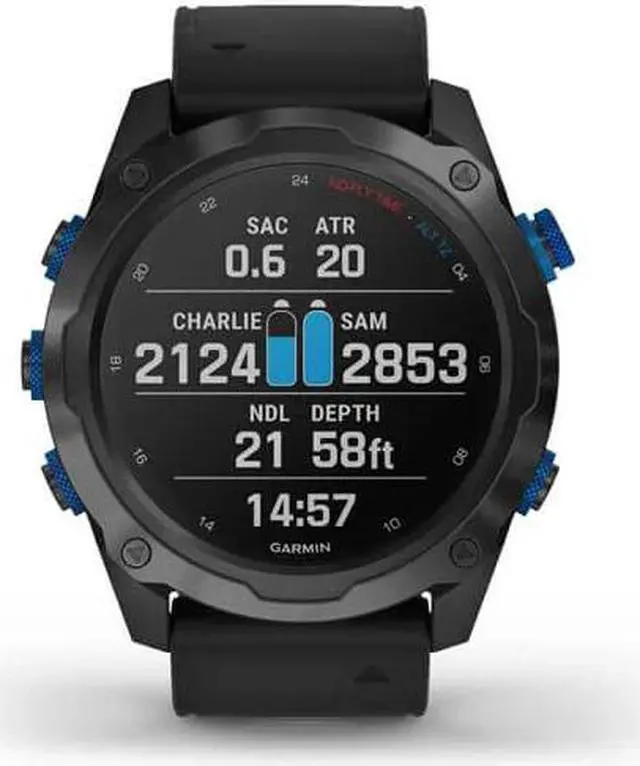 Alt view image 7 of 13 - Garmin Descent MK2i Titanium Computer
