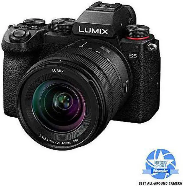 Alt view image 8 of 14 - Panasonic Lumix DC-S5 Mirrorless Digital Camera with 20-60mm Lens