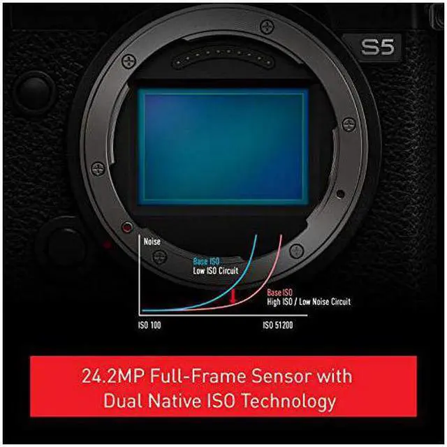 Alt view image 9 of 14 - Panasonic Lumix DC-S5 Mirrorless Digital Camera with 20-60mm Lens