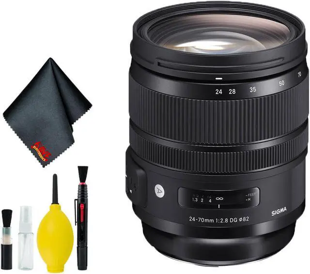 Alt view image 5 of 6 - Sigma 24-70mm f/2.8 DG OS HSM Art Lens for Nikon F (Intl Model) Standard Kit