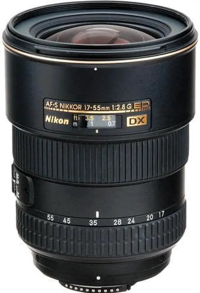 Main image of Nikon AF-S DX NIKKOR 17-55mm f/2.8G IF-ED Zoom Lens with Auto Focus for Nikon DSLR Cameras International Version (No war