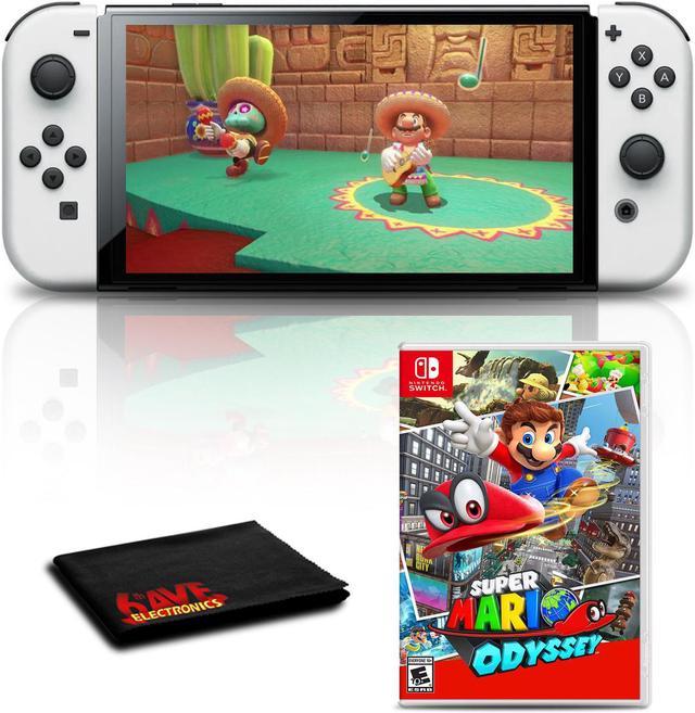 Nintendo Nintendo Switch Switch OLED 64GB Super Mario Odyssey Bundle cor  branco