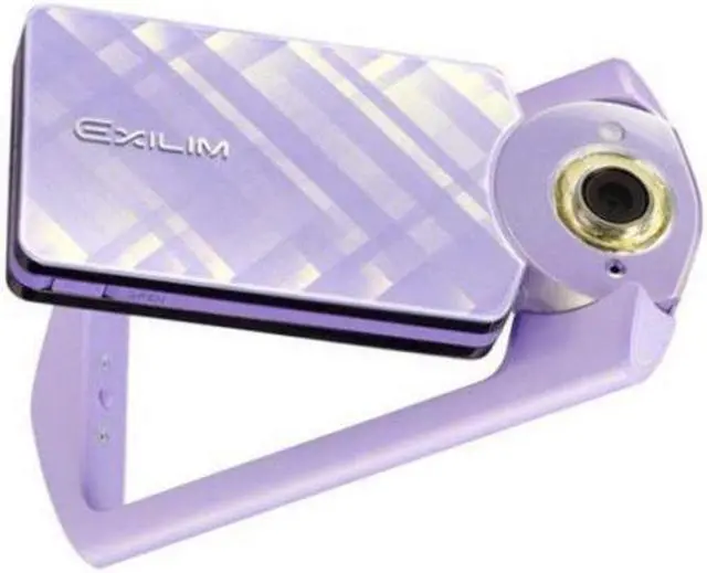 Alt view image 3 of 5 - Casio Exilim EX-TR60 Self-portrait Beauty/Selfie Digital Camera - Light Violet