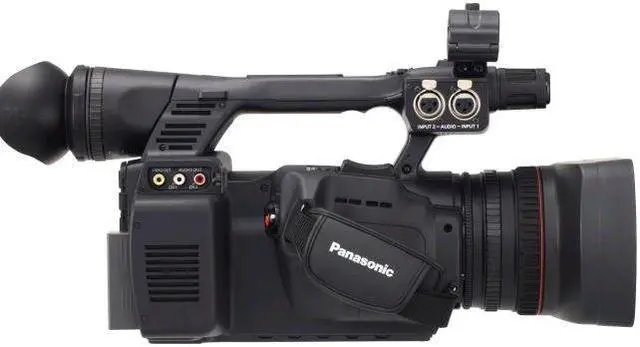 Alt view image 4 of 4 - Panasonic AG-HPX250PJ HD Handheld Video Camera with 3.45-Inch LCD (Black)
