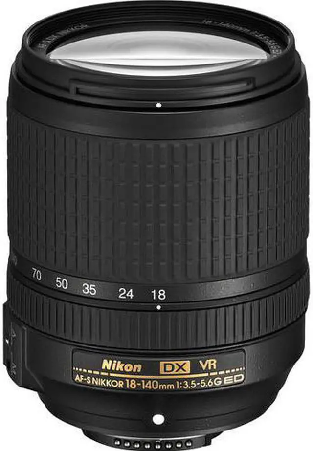 Main image of Nikon AF-S DX NIKKOR 18-140mm f/3.5-5.6G ED Vibration Reduction Zoom Lens with Auto Focus for Nikon DSLR Cameras Interna