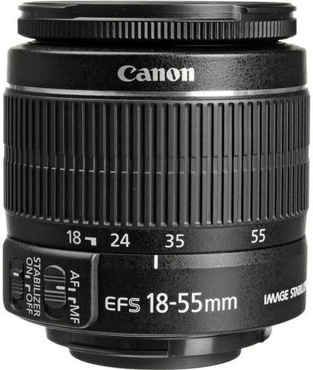 Alt view image 2 of 4 - EF-S 18-55mm f/3.5-5.6 IS II I Lens for EOS Digital SLR Digital Cameras - Black