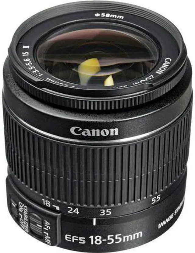 Main image of EF-S 18-55mm f/3.5-5.6 IS II I Lens for EOS Digital SLR Digital Cameras - Black