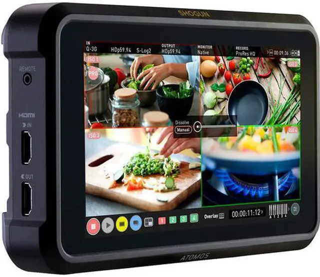Alt view image 8 of 20 - Atomos Shogun 7, 7" HDR Pro/Cinema Monitor-Recorder-Switcher