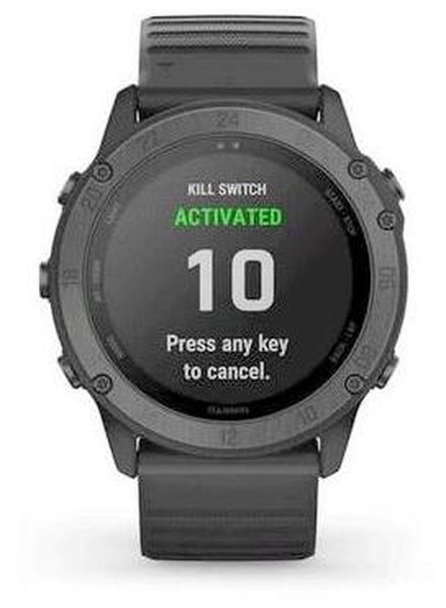 Alt view image 4 of 15 - Garmin Tactical Premium GPS Smartwatch (Black)