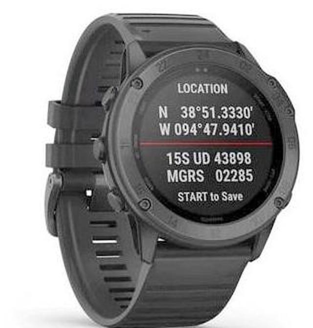 Alt view image 2 of 15 - Garmin Tactical Premium GPS Smartwatch (Black)