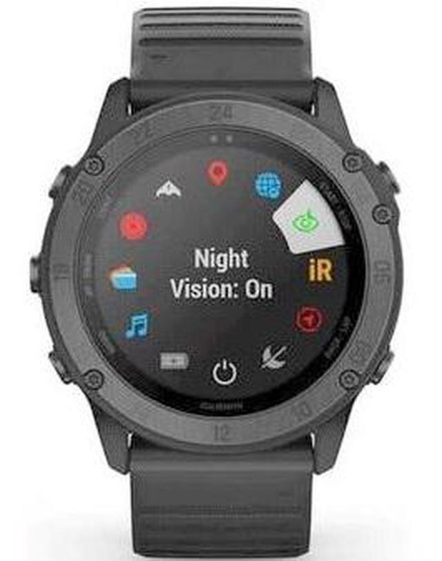 Alt view image 3 of 15 - Garmin Tactical Premium GPS Smartwatch (Black)