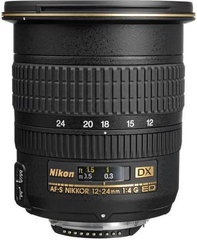 Nikon - AF-S DX 12-24mm f/4G ED-IF Zoom-NIKKOR Lens International