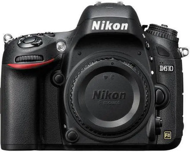 Main image of Nikon D610 1540 Black 24.3 MP Digital SLR Camera - Body