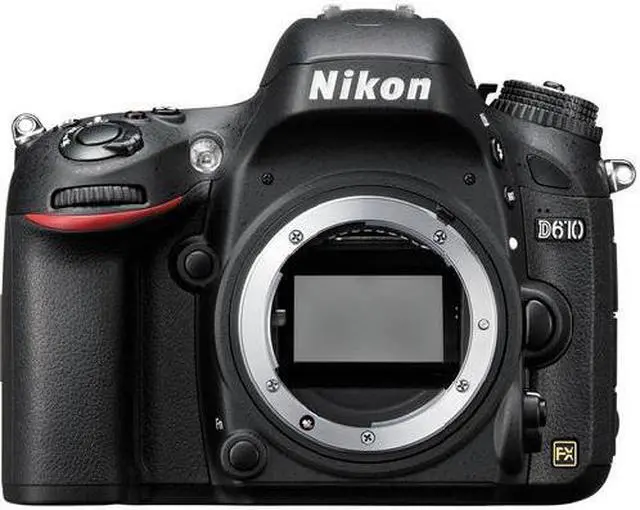 Alt view image 2 of 4 - Nikon D610 1540 Black 24.3 MP Digital SLR Camera - Body
