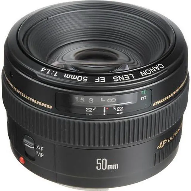 Alt view image 2 of 4 - Canon EF 50mm f/1.4 USM Standard Lens for Canon SLR Cameras