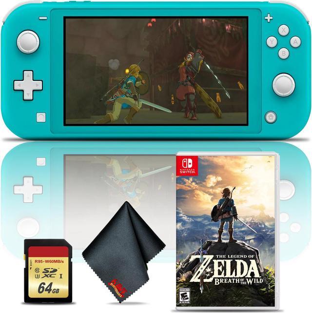 Nintendo Switch Lite (Turquoise) with Zelda: Breath of the Wild and 64GB  Memory - Newegg.com