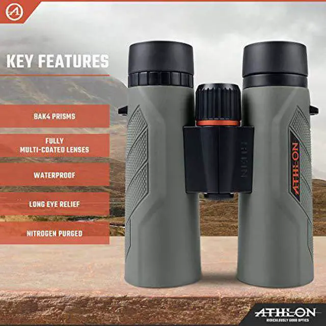 Alt view image 7 of 7 - Athlon Optics Neos G2 10x42 HD Binocular  (116009)