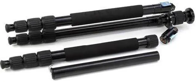 Alt view image 8 of 10 - Sirui W-2004 4-Section Waterproof Aluminum Alloy Tripod #BSRW2004