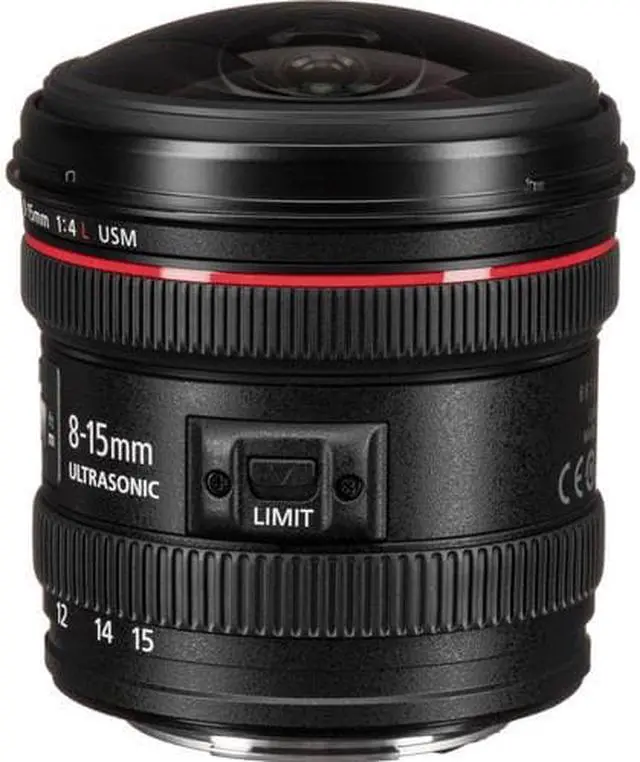 Alt view image 2 of 4 - Canon EF 8-15mm f/4L Fisheye USM Ultra-Wide Zoom Lens for Canon EOS SLR Cameras International Version