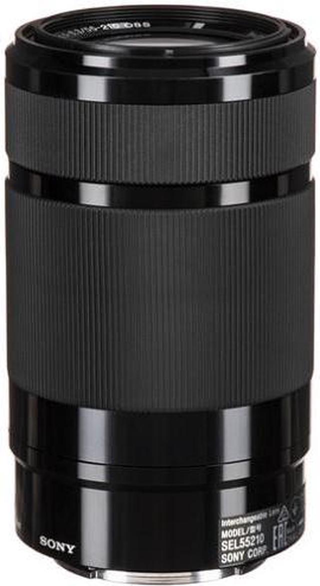 Sony E 55-210mm f/4.5-6.3 OSS Lens (Black) (International Model)