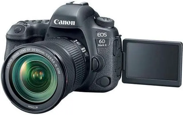 Alt view image 2 of 4 - Canon EOS 6D Mark II with EF 24-105mm IS STM Lens - WiFi Enabled - International Model