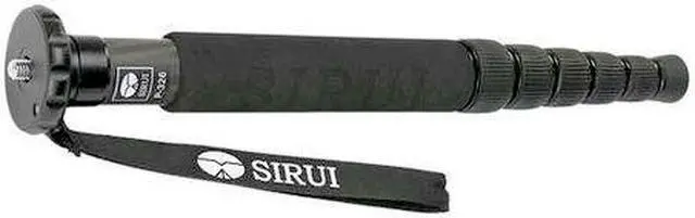 Alt view image 14 of 20 - SIRUI P-326 6 Section Carbon Fiber Monopod, 22 lb. Load Capacity #BSRP326