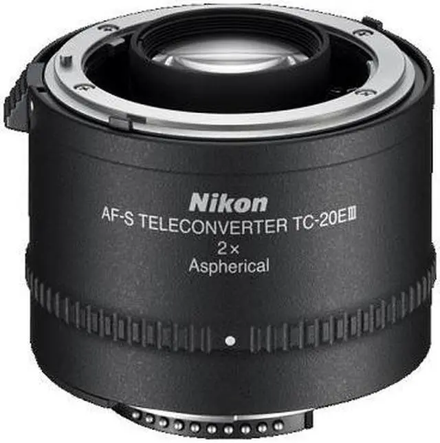 Alt view image 9 of 9 - Nikon TC-20E III 2x Teleconverter for AF-S & AF-I Lenses