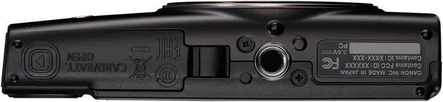 Alt view image 4 of 4 - Canon PowerShot ELPH 360 HS Digital Camera + 64GB SD Memory Card (Black)
