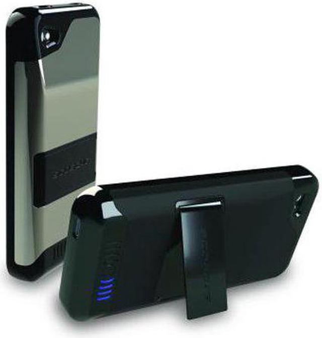 Main image of Scosche Backup Battery Case with Kickstand for the New iPhone 4/4S