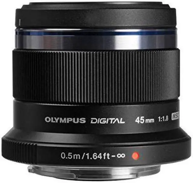 Alt view image 2 of 4 - Olympus M.Zuiko Digital 45mm F1.8 Lens, for Micro Four Thirds Cameras (Black)