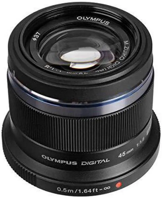 Alt view image 3 of 4 - Olympus M.Zuiko Digital 45mm F1.8 Lens, for Micro Four Thirds Cameras (Black)