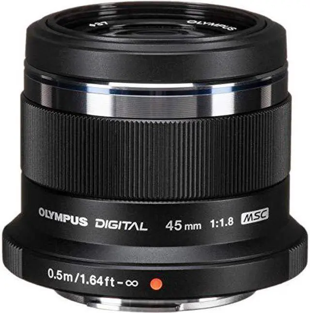 Alt view image 4 of 4 - Olympus M.Zuiko Digital 45mm F1.8 Lens, for Micro Four Thirds Cameras (Black)