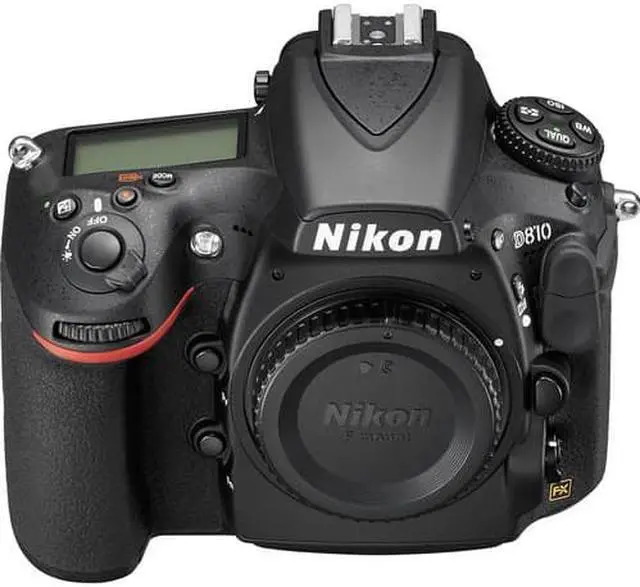 Alt view image 3 of 4 - Nikon D810 DSLR Camera (Body Only) (Intl Model) with Cleaning Kit and 64GB SD