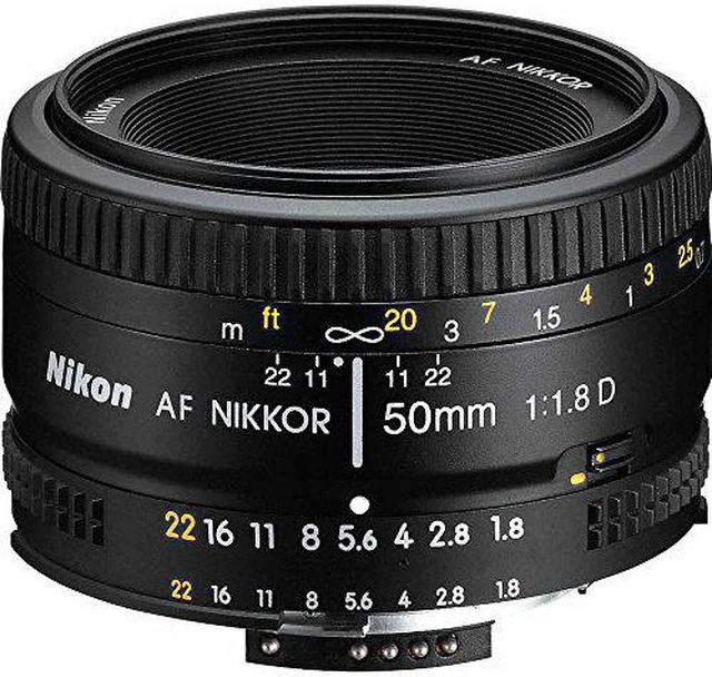 Alt view image 6 of 7 - Nikon 2137 50mm f/1.8D Auto Focus Nikkor Lens for Nikon Digital SLR Cameras (Renewed)
