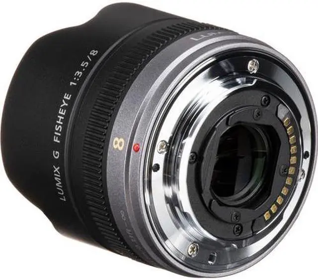Alt view image 4 of 4 - PANASONIC LUMIX G FISHEYE Lens, 8MM, F3.5, MIRRORLESS Micro Four Thirds, H-F008