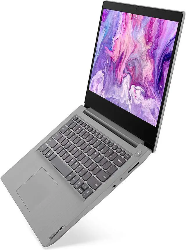 Alt view image 11 of 14 - Lenovo IdeaPad 3 14" Laptop, 14.0" FHD (1920 x 1080) Display, Intel Core i3-1005G1 Processor, 4GB DDR4 RAM, 128GB M.2 SSD Storage, Integrated Graphics, Windows 10 S, 81WD010QUS, Platinum Grey