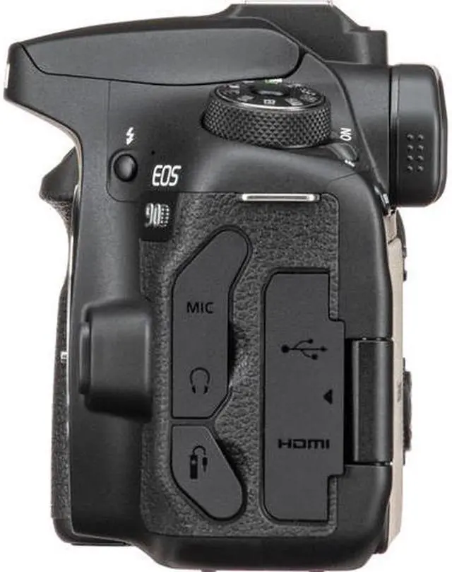 Alt view image 10 of 20 - Canon EOS 90D 32.5MP APS-C CMOS Sensor Digital SLR Camera (Body)