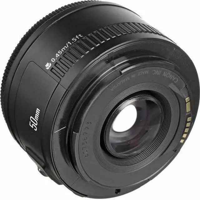 Alt view image 3 of 4 - Canon EF 50mm f/1.8 II Standard AutoFocus Fixed Lens - White Box(Bulk Packaging)