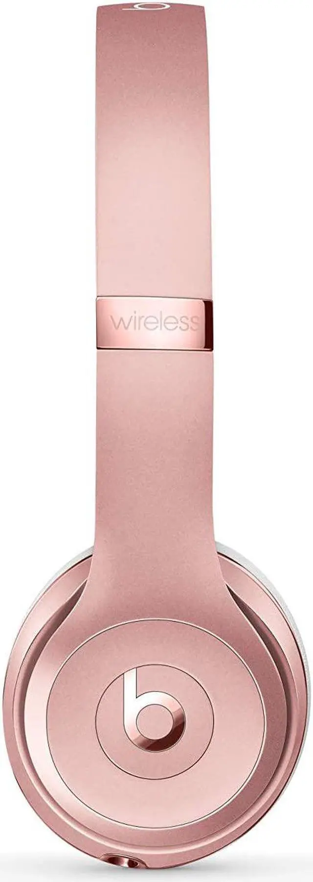Alt view image 11 of 20 - Beats by Dr. Dre Solo3 Wireless On-Ear Headphones - Rose Gold - Stereo - Rose Gold - Mini-phone - Wired/Wireless - Bluetooth - Over-the-head - Binaural - Circumaural