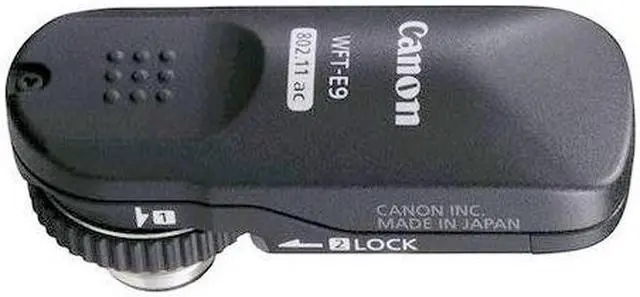 Alt view image 3 of 6 - Canon Wireless File Transmitter WFT-E9A #3830C001