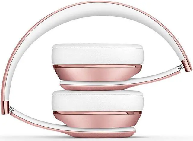 Alt view image 12 of 20 - Beats by Dr. Dre Solo3 Wireless On-Ear Headphones - Rose Gold - Stereo - Rose Gold - Mini-phone - Wired/Wireless - Bluetooth - Over-the-head - Binaural - Circumaural
