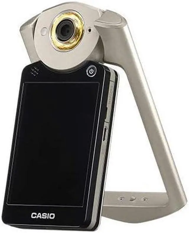 Alt view image 8 of 10 - Casio Exilim EX-TR50 Self-Portrait Beauty Digital Camera - Gold