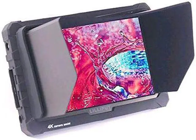 Alt view image 3 of 4 - LILLIPUT 7 inch A7S Black 1920x1200 IPS On Camera Monitor with 4K HDMI Input Output Field Monitor for DSLR and Mirrorless Cameras with Free Gifts:Mini Magic Arm Mount + LP-E6 Plate+ 12V AC Adapter