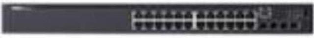 Alt view image 7 of 10 - Dell 463-7254 Dell N1524 Ethernet Switch - 24 Ports - Manageable - Stack Port - 4 x Expansion Slots - 1000Base-T, 10GBase-X - Uplink Port - 24, 4 x Network, Expansion Slot - Twisted Pair, Optical