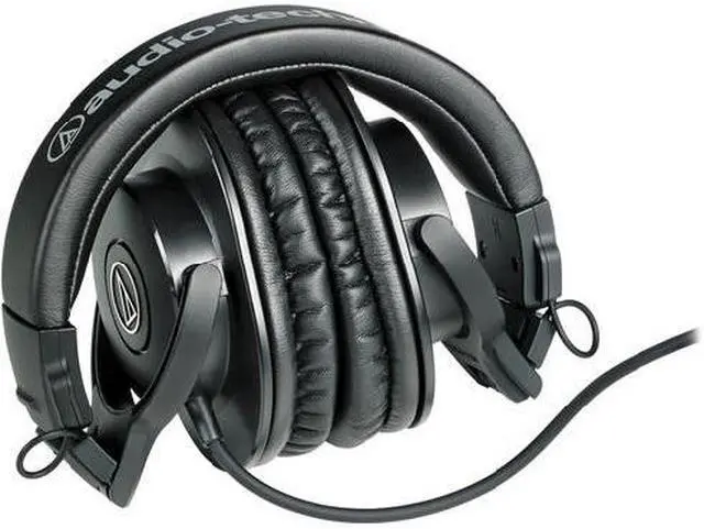Alt view image 3 of 20 - Audio Technica ATH-M30X Closed-Back Monitoring Headphones