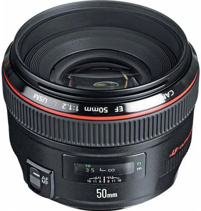 Alt view image 8 of 10 - Canon 1257B002 50 mm f1.2 USM EF-L Camera Lens - Autofocus