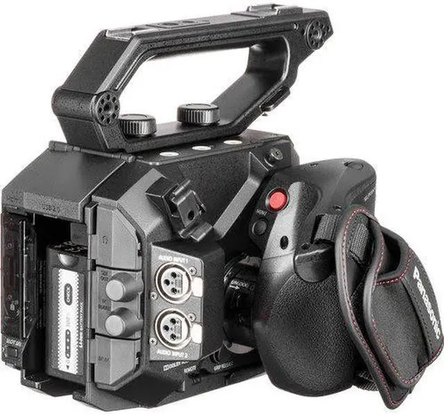 Alt view image 12 of 19 - Panasonic AU-EVA1 Digital Camcorder - 3.5" - Touchscreen LCD - MOS - 4K