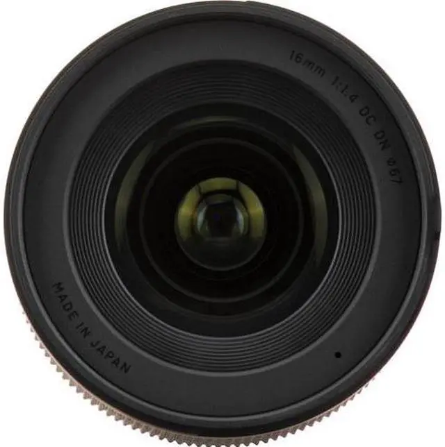 Alt view image 6 of 20 - Sigma 16mm F/1.4 DC DN Contemporary Lens for Canon EF-M (402971)