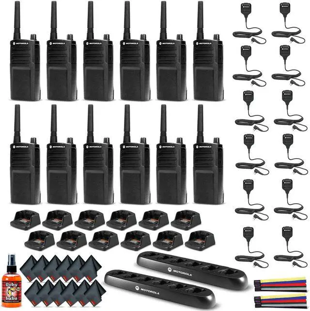 Main image of 12 x Motorola RMU2040 On-Site 2-Way Radio (RMU2040) - 12 Pack With Mics Bundle