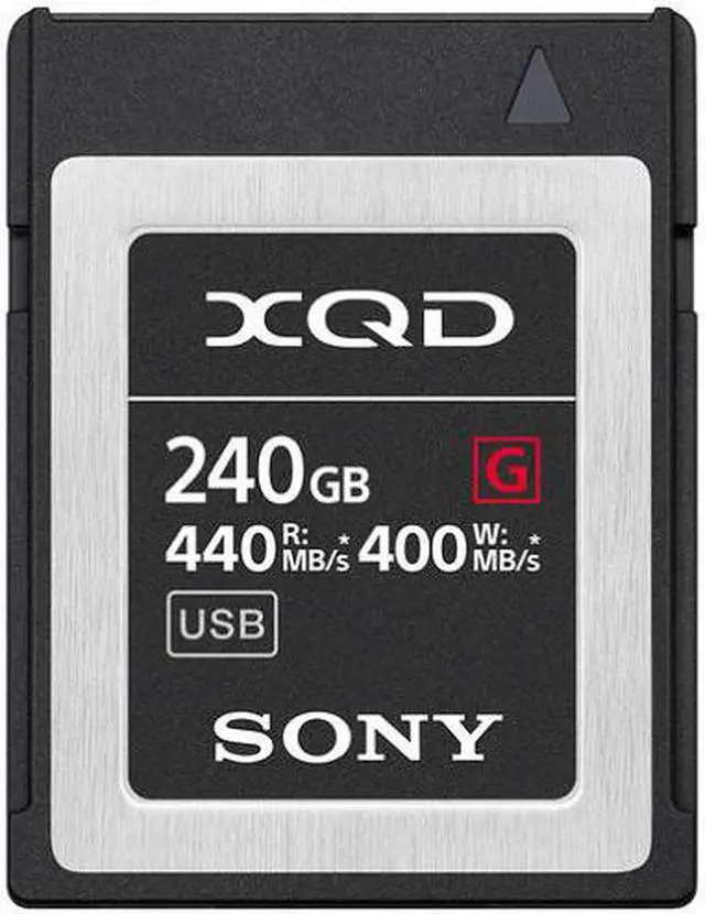 Main image of Sony Professional XQD G Series 240GB Memory Card (QD-G240F)